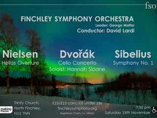 Thumbnail poster for concert on Saturday November 19 2016