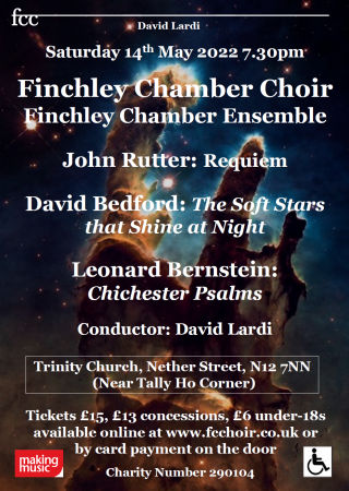Thumbnail poster for concert on Saturday May 14 2022