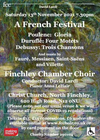 Thumbnail poster for concert on Saturday November 13 2021