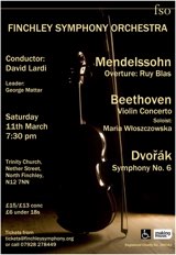 Thumbnail poster for concert on Saturday March 11 2017